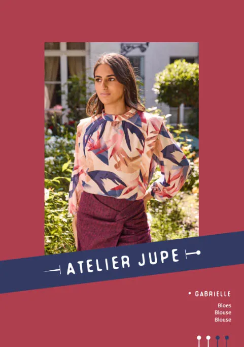 Patroon blouse "Gabrielle" van Atelier Jupe